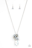 Paparazzi Necklace - Drip Drop Dazzle - Silver
