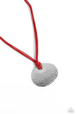 Paparazzi Necklace - Rural Reflex - Red