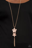 Paparazzi Necklace - Perennial Powerhouse - Rose Gold