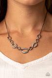Paparazzi Necklace - The Only Game in Town - Black