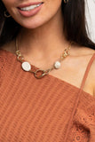 Paparazzi Necklace - Sonoran Solo - White
