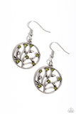 Paparazzi Earring - Bedazzlingly Branching - Green
