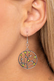 Paparazzi Earring - Bedazzlingly Branching - Green