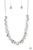 Paparazzi Necklace - Interstellar Influencer - Silver