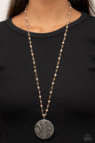 Paparazzi Necklace - Secret Cottage - Brown