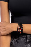 Paparazzi Bracelet - Absolutely WANDER-ful - Red