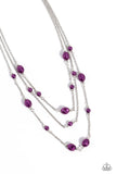 Paparazzi Necklace - Pearlicious Pop - Purple
