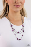 Paparazzi Necklace - Pearlicious Pop - Purple