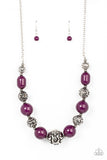 Paparazzi Necklace - Girl Meets Garden - Purple