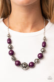 Paparazzi Necklace - Girl Meets Garden - Purple