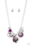 Paparazzi Necklace - Oceanic Opera - Purple