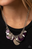 Paparazzi Necklace - Oceanic Opera - Purple
