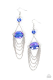 Paparazzi Earring - Ethereally Extravagant - Blue