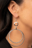 Paparazzi Earring - Haute Hysteria - White