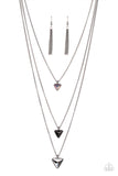 Paparazzi Necklace - Follow the LUSTER - Black