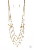 Paparazzi Necklace - Vintage Virtuoso - Brass