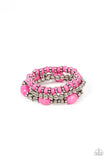 Paparazzi Bracelet - Take by SANDSTORM - Pink