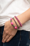 Paparazzi Bracelet - Take by SANDSTORM - Pink