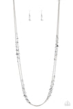 Paparazzi Necklace - Petitely Prismatic - Silver