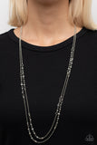 Paparazzi Necklace - Petitely Prismatic - Silver