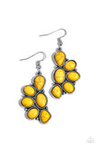 Paparazzi Earring - Havasu Hideaway - Yellow