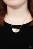 Paparazzi Necklace - Cool, PALM, and Collected - Gold