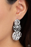 Paparazzi Earring - Triple Threat Texture - Multi