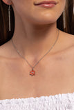 Paparazzi Necklace - Cottage Retreat - Orange