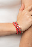 Paparazzi Bracelet - Anasazi Apothecary - Red