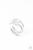 Paparazzi Earring - Love Goes Around - Silver