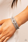 Paparazzi Bracelet - Wildly in Love - Silver