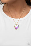 Paparazzi Necklace - Lockdown My Heart - Gold