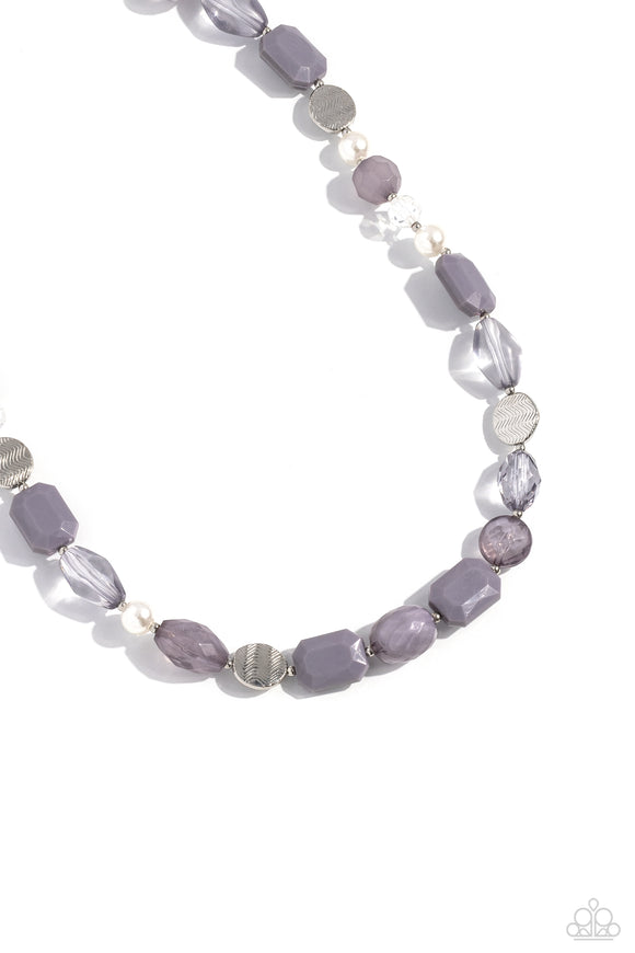 Paparazzi Necklace - Nautical Sunset - Silver