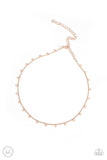 Paparazzi Necklace - Cupids Cutest Valentine - Rose Gold