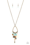Paparazzi Necklace - Listen to Your Soul - Brass