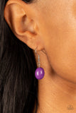 Paparazzi Necklace - Coastal Cruise - Purple
