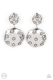 Paparazzi Earring - Industrial Fairytale - Pink Clip-On