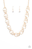 Paparazzi Necklace - Center of My Universe - Gold
