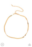 Paparazzi Necklace - In No Time Flat - Gold