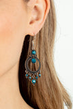 Paparazzi Earring - Palace Politics - Blue