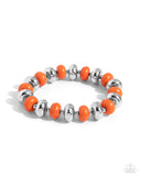 Paparazzi Bracelet - Stone Age Aesthetic - Orange