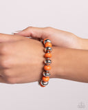 Paparazzi Bracelet - Stone Age Aesthetic - Orange