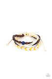 Paparazzi Bracelet - Hipster Hideaway - Blue