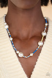 Paparazzi Necklace - Modern Marina - Blue