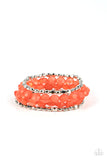 Paparazzi Bracelet - Seaside Siesta - Orange