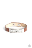 Paparazzi Bracelet - Rebel Reputation - Brown