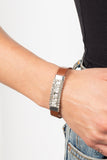 Paparazzi Bracelet - Rebel Reputation - Brown