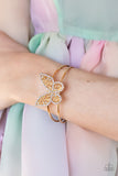 Paparazzi Bracelet - Butterfly Bella - Gold