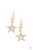 Paparazzi Earring - Cosmic Celebrity - Gold