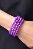 Paparazzi Bracelet - Its a Vibe - Purple